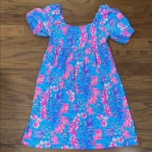 Lilly Pulitzer puff sleeve dress